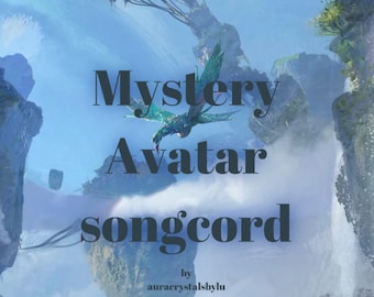 Mystery Avatar inspired songcord *please read item details*