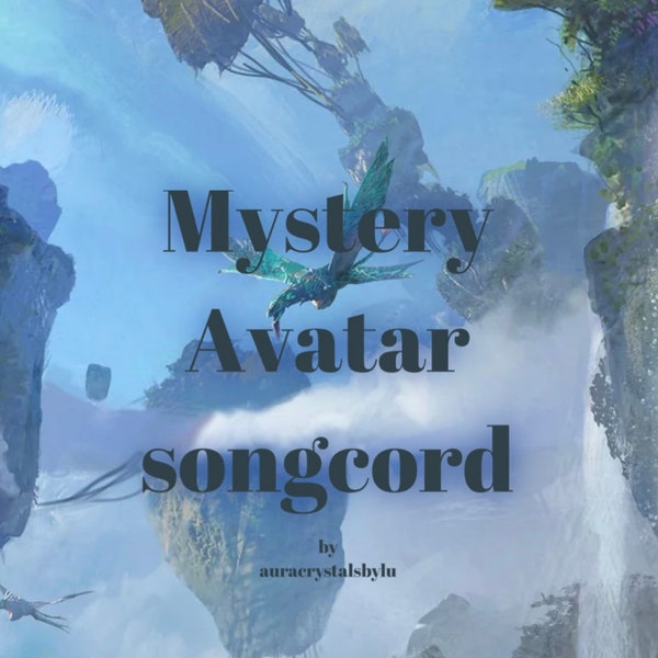 Mystery Avatar inspired songcord *please read item details*