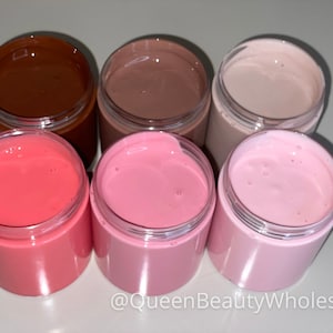Premade lip gloss jars, Wholesale lip gloss (Unscented)