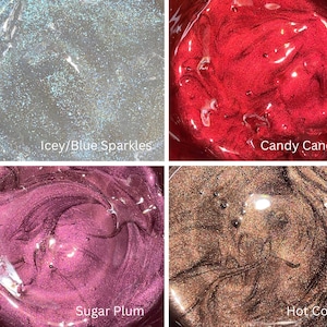 Tarros de brillo labial prefabricados Winter Color, brillo labial al por mayor (sin perfume)