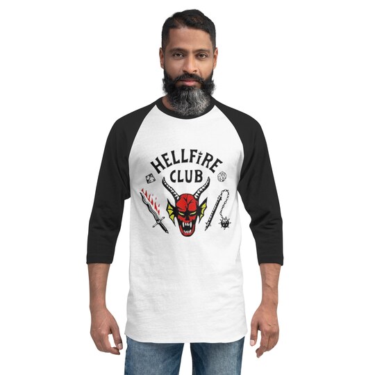 Hellfire Club - Stranger Things Baseball tee