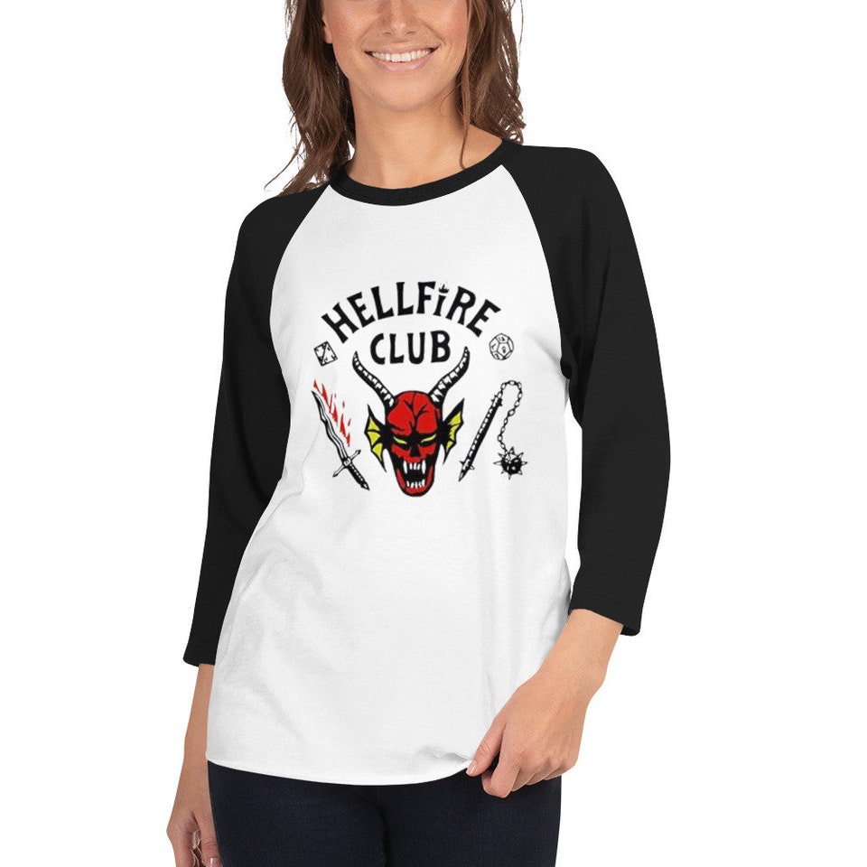 Hellfire Club - Stranger Things Baseball tee