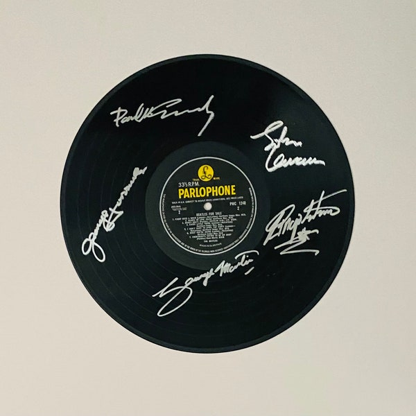 The Beatles "Beatles For Sale" Signed Vinyl Record