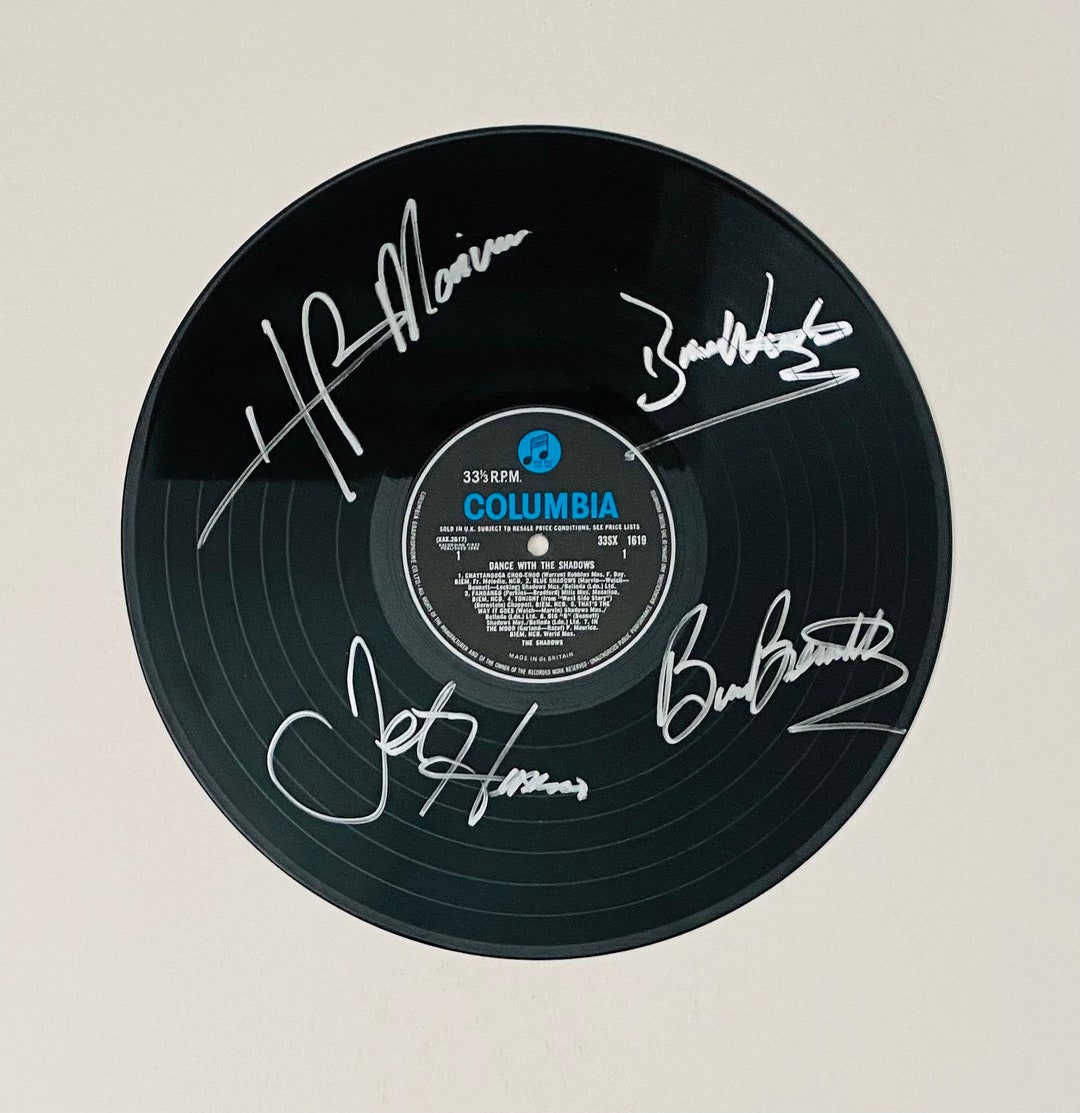 The Shadows Signed Vinyl Record - Etsy