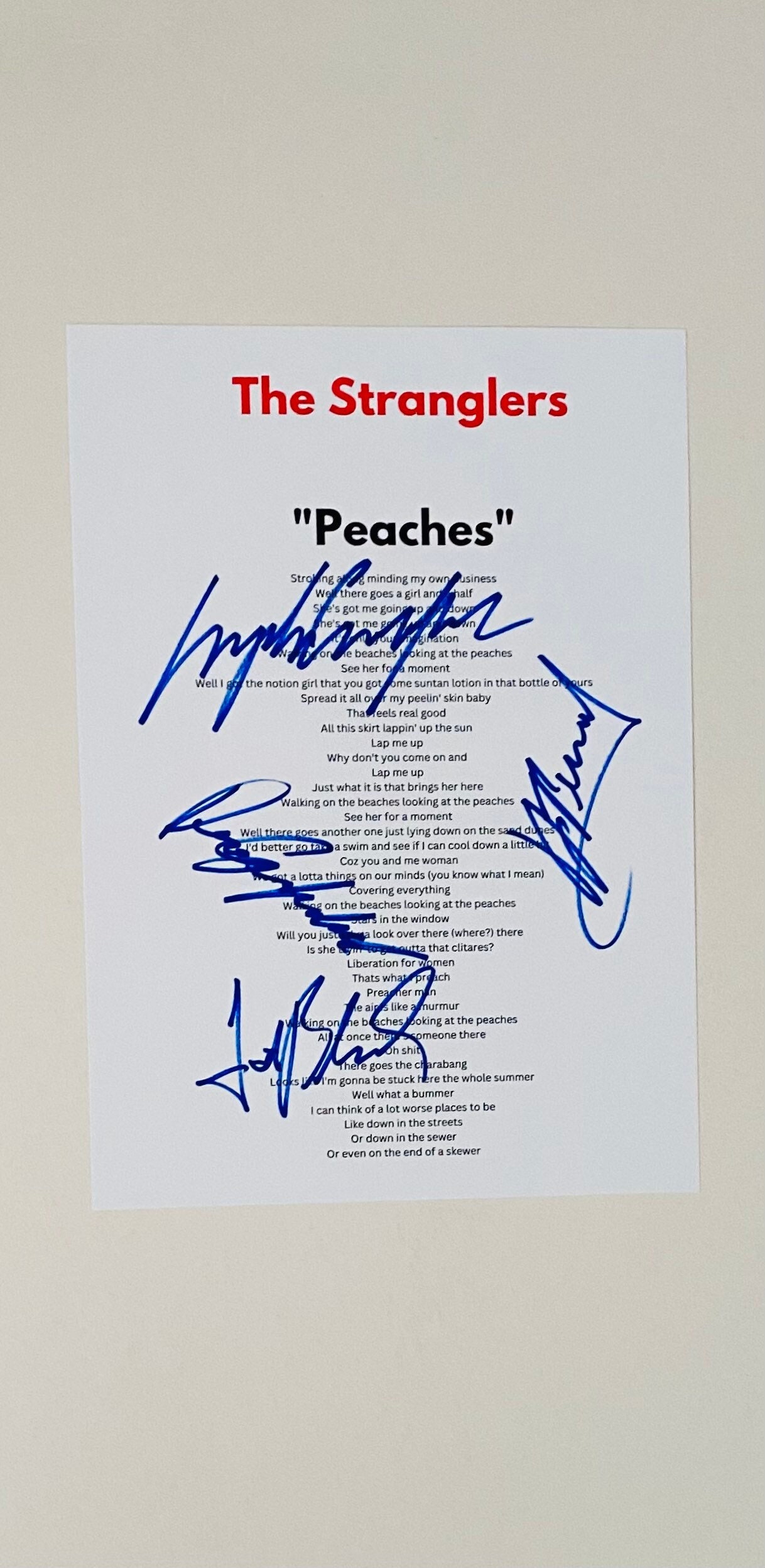 Peaches – The Stranglers