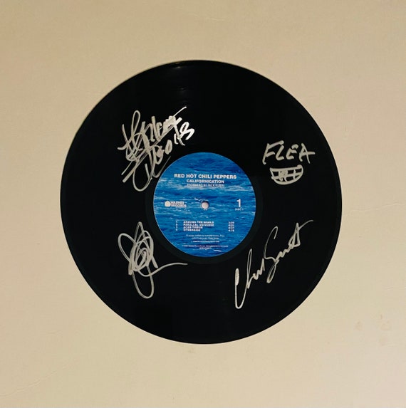 Red Hot Chili Peppers Signed Vinyl Record