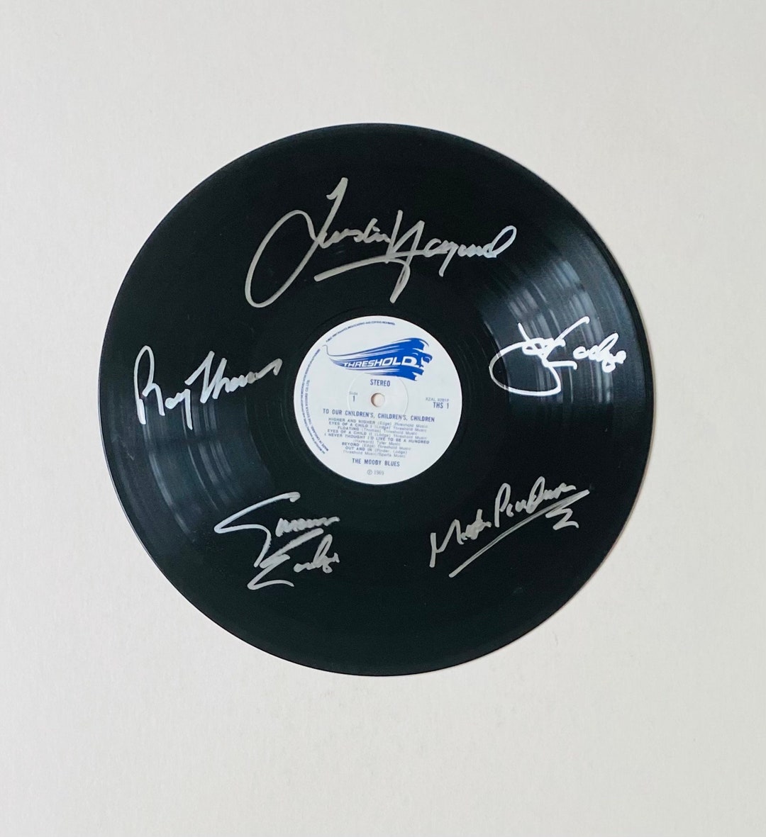 The Moody Blues Signed Vinyl Record - Etsy