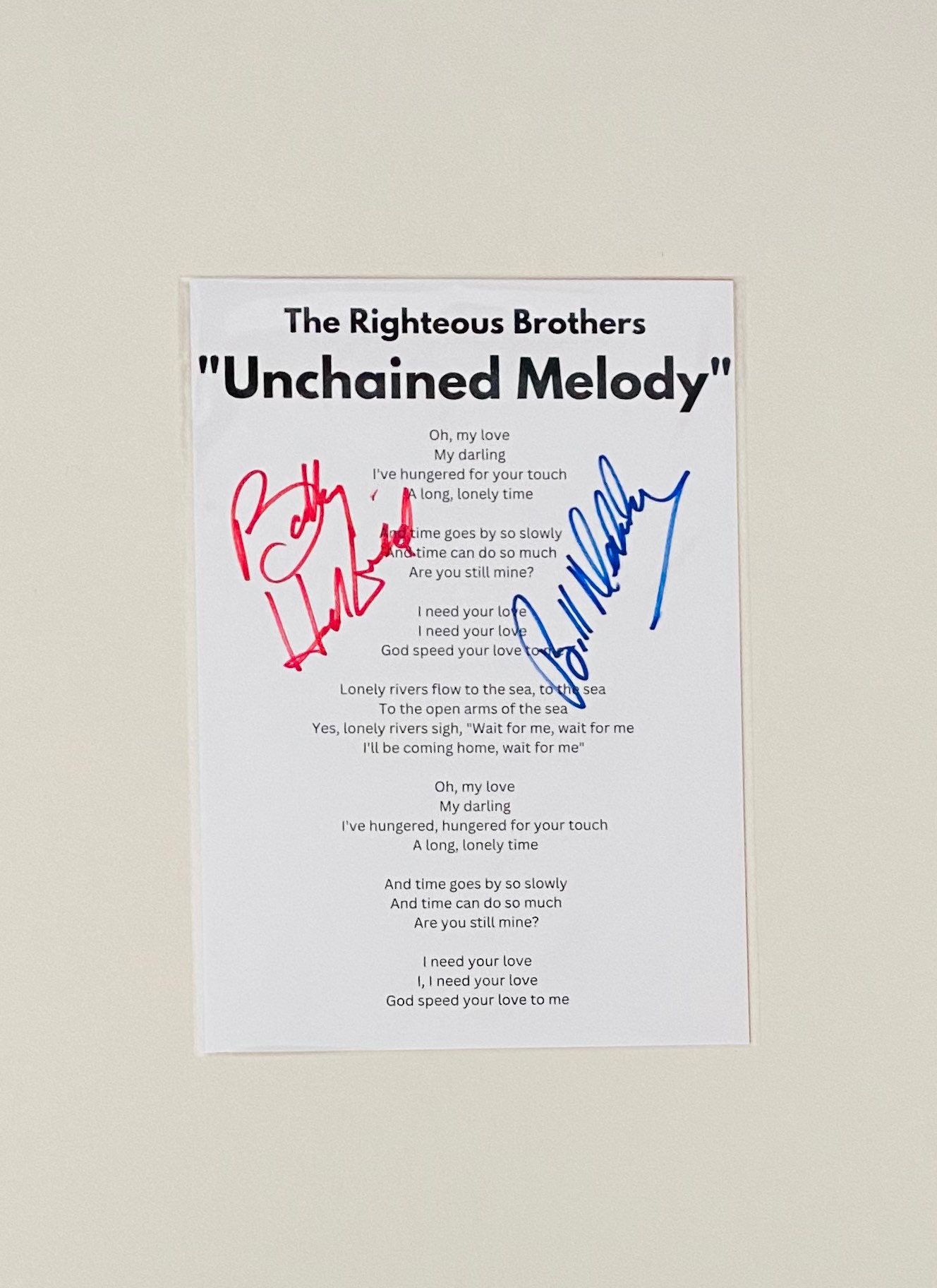 Unchained Melody - Etsy