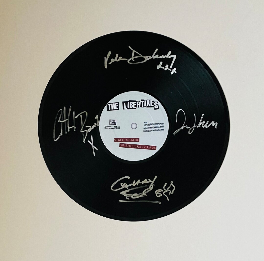 The Libertines Signed Vinyl Record - Etsy