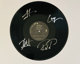 Metallica Signed Vinyl Record