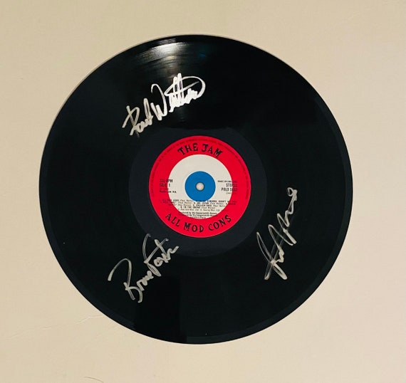 The Jam Signed Vinyl Record Display - Etsy