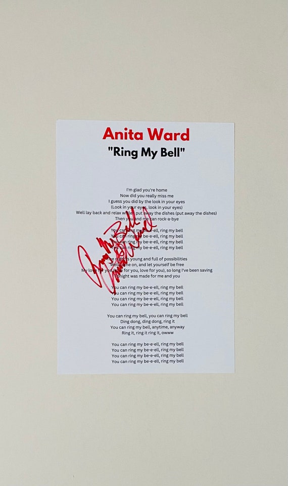 Music For Monday: Anita Ward, 'Ring My Bell' (1979) | Bionic Disco