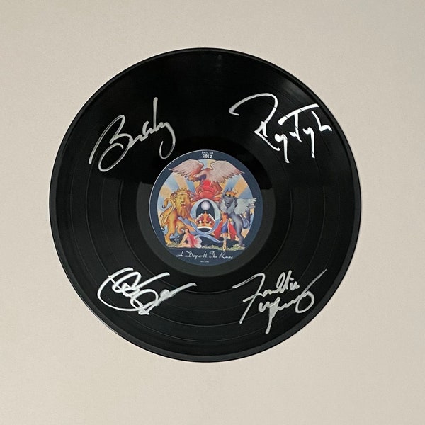 Queen Signed Vinyl Record