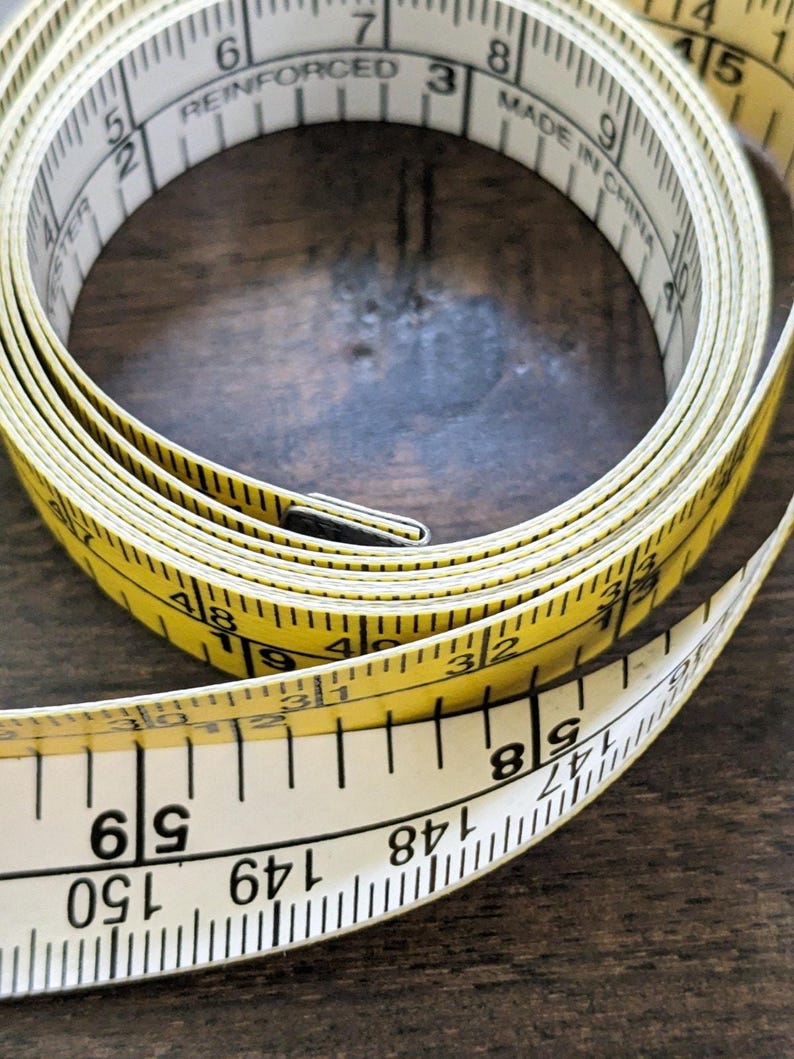 Flexible Measure Measuring Tape Body Sew Sewing Tool Craft Best Quality image 4