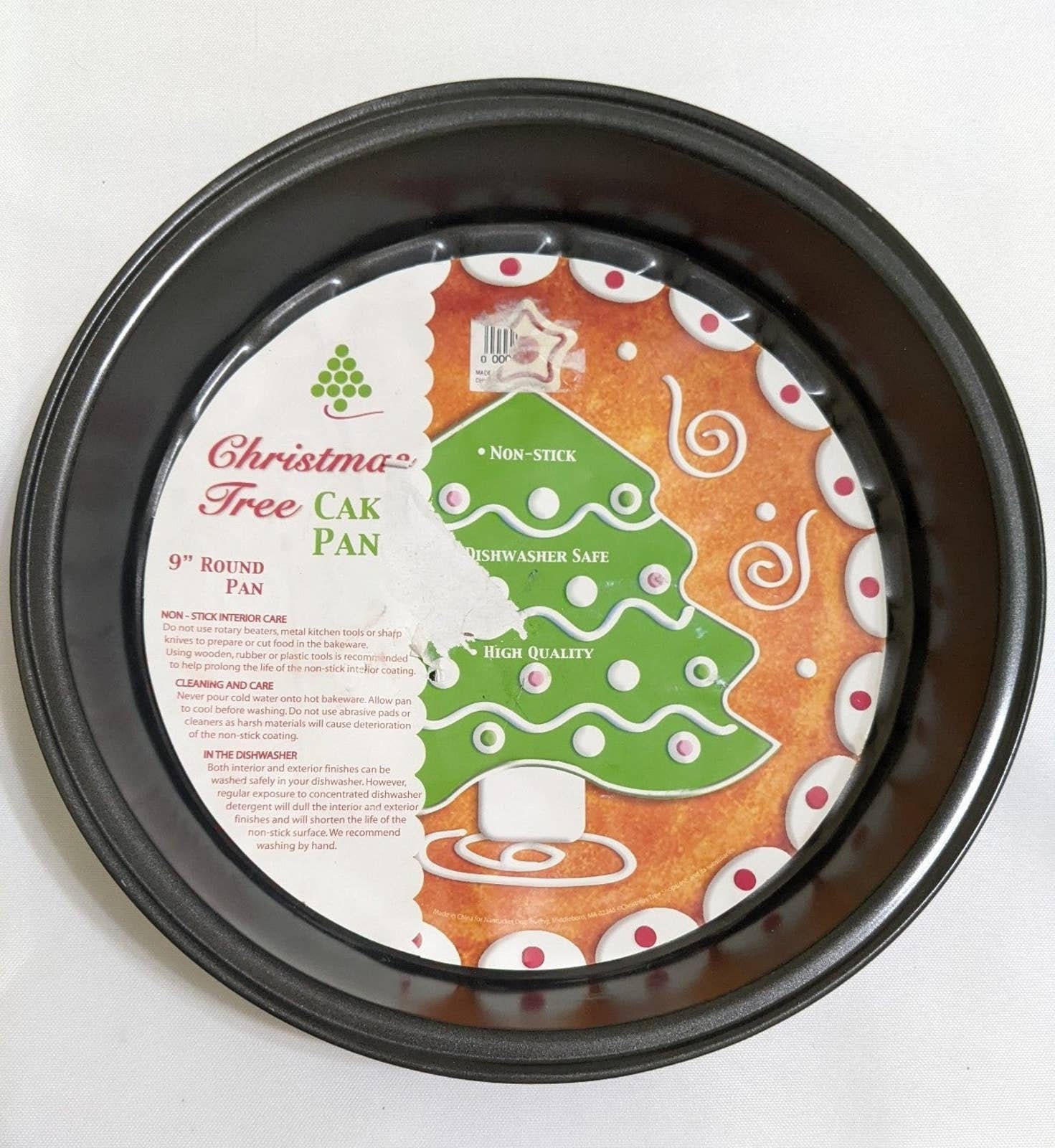 9X9 Christmas Tree Baking Pan for Cake