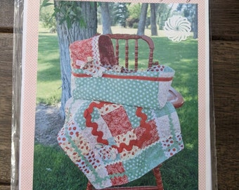 bananafana sewing pattern whimsy touch bedy bye dolly bassinet