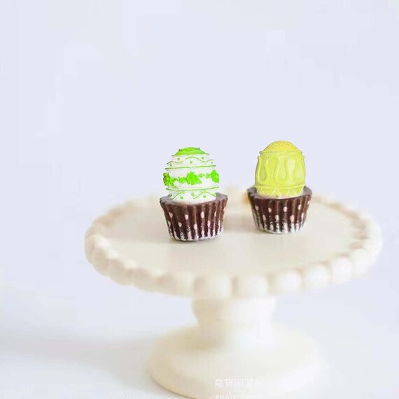3Dかわいいウサギの卵イースター型シリコンカップケーキケーキ