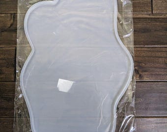 Large Resin Table Mold 24 inch Epoxy River Table Mold, Silicone Resin Tray Molds