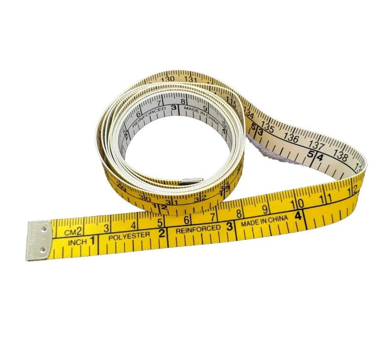 Flexible Measure Measuring Tape Body Sew Sewing Tool Craft Best Quality image 1