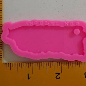 PUERTO RICO Silicone Epoxy Resin Casting Mould Mold DIY Craft Handmade