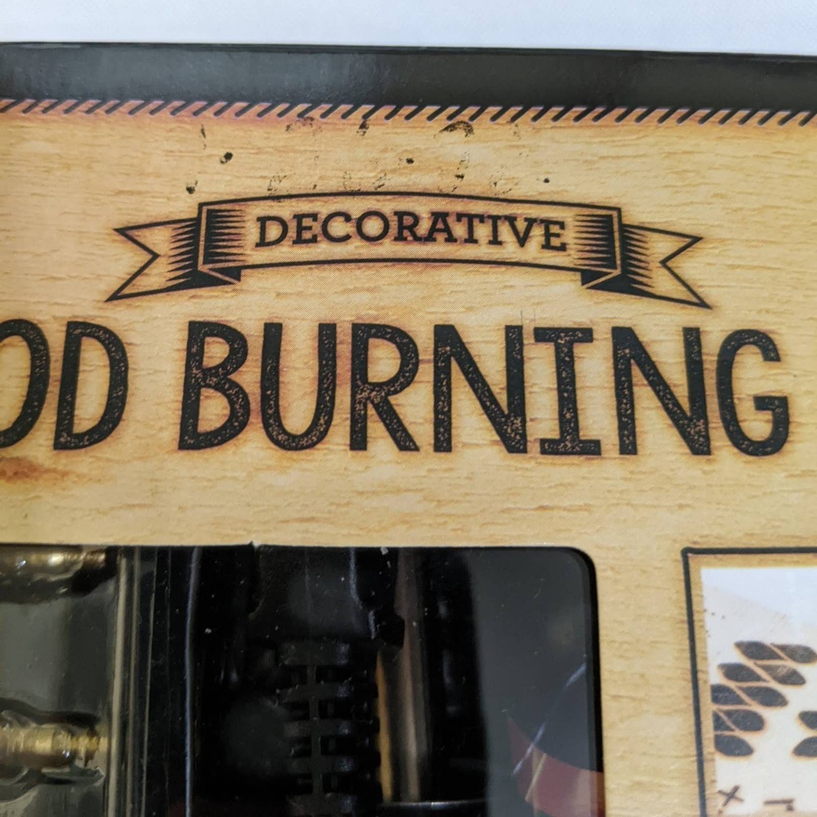 15 PCS Plaid Wood Burning Kit Set Soldering Tip 11 