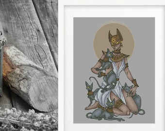 バステト　エジプトの女神 Amazon.co.jp: エジプトの猫の女神、バステト猫収集可能な猫の