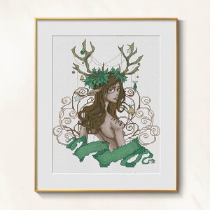 Gotiskt korsstygn julmönster pdf God jul broderi korsstygn jultomte broderi korsstygn julgransfe