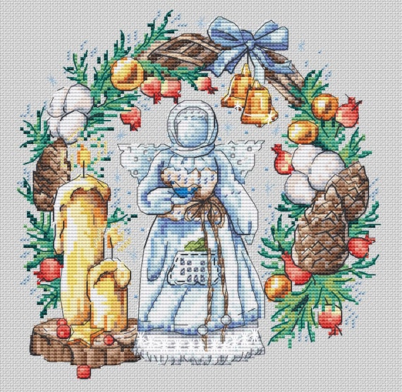 Cross Stitch Advent Calendar - DMC
