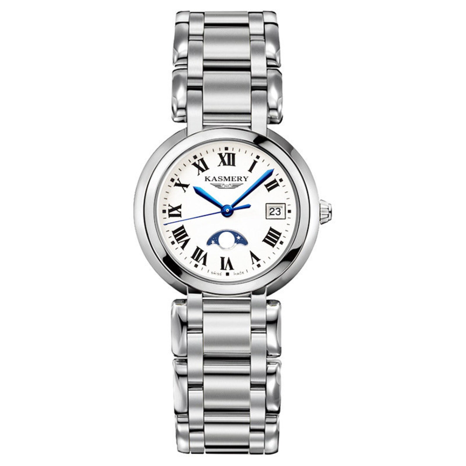 Moon Phase Watch Vintage Watch Women Silver Watch Gift for Etsy UK