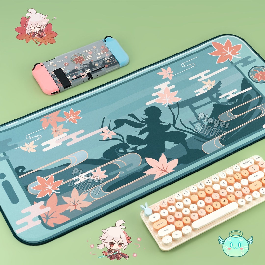 Genshin Impact Kazuha Gaming Mat 76.5cm34.5cm0.3cm / Etsy Australia