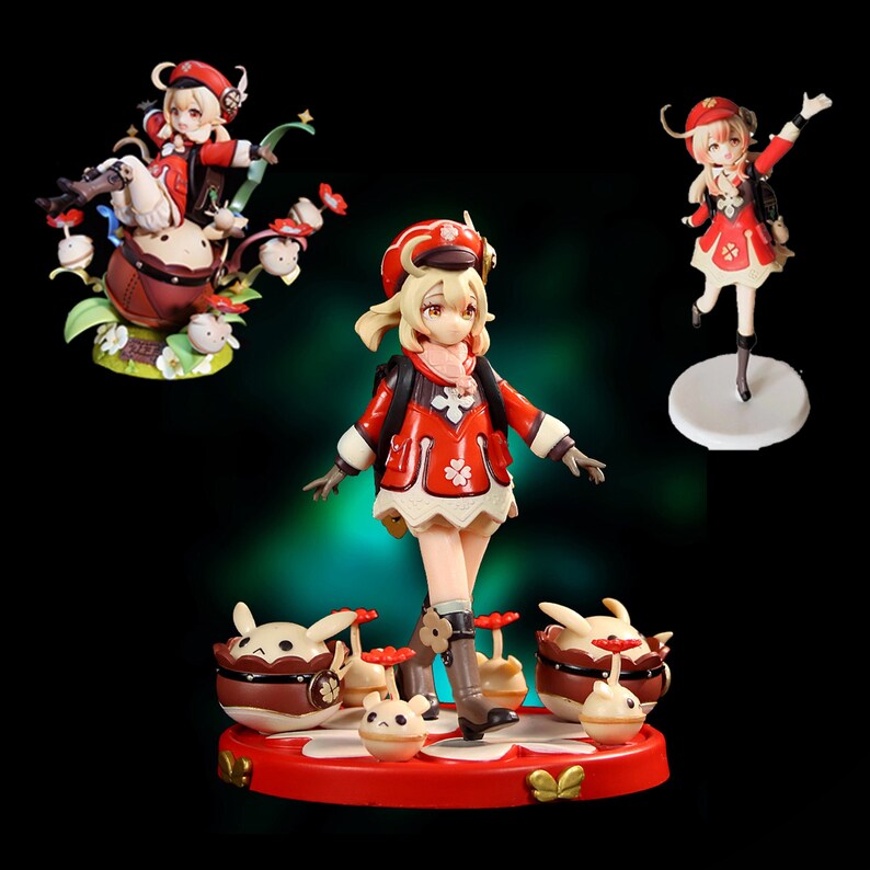 Genshin Impact Klee Figures Fanmade Genshin Klee Figurine Etsy