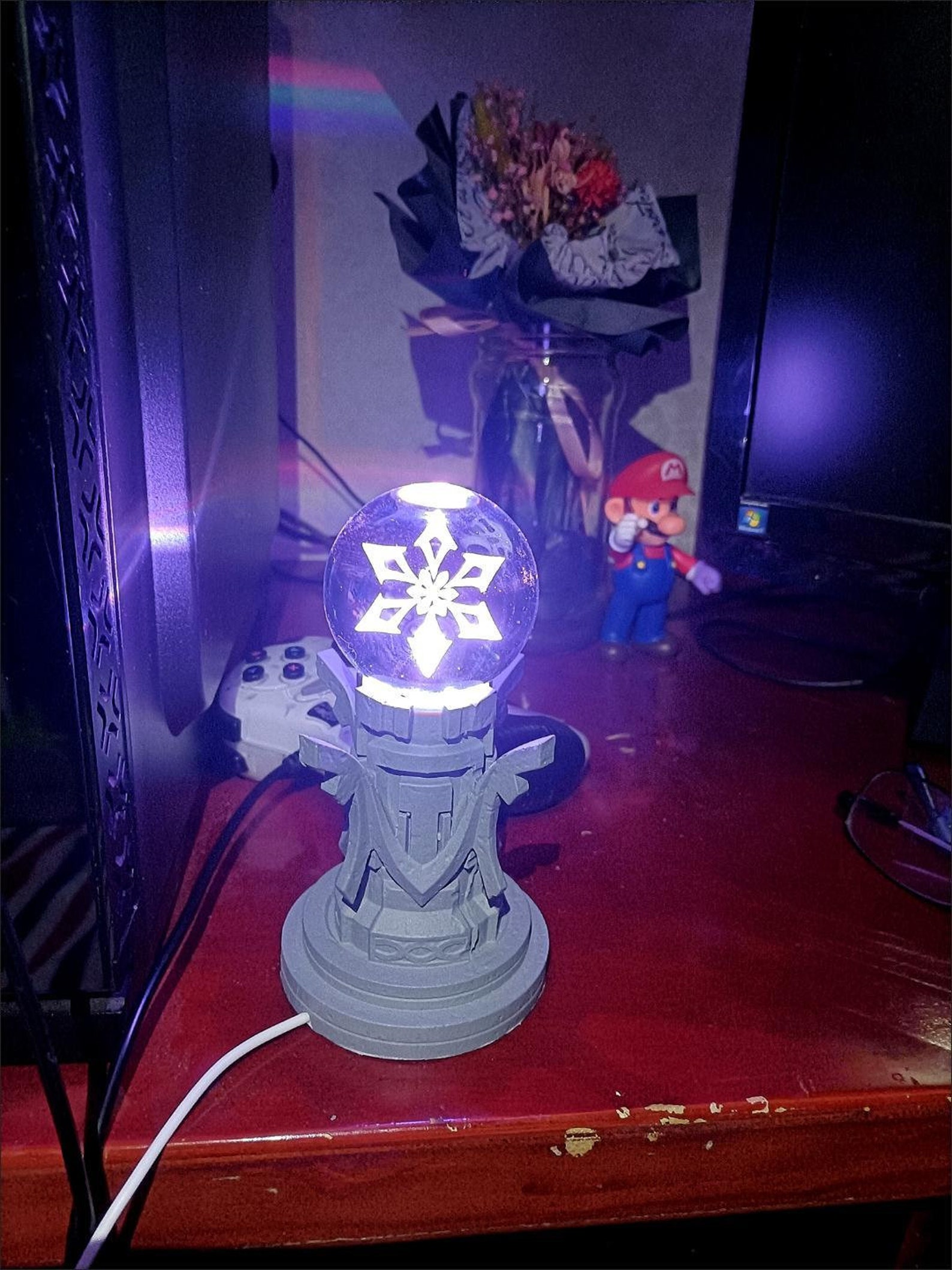 Genshin Impact Visions Art Lampe 16cm/ 6.3 3D Etsy.de