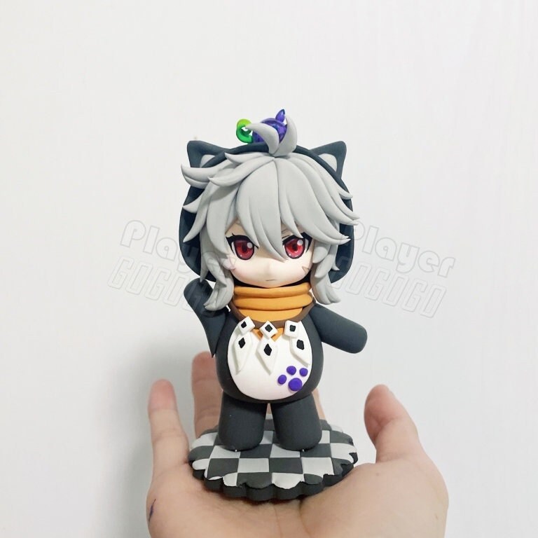 Genshin Impact Razor Polymer Clay Figures Genshin Figurines Etsy