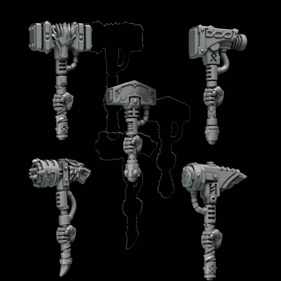 Greytide Studios Hammers Primal Hounds custom Order Etsy