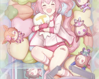 Haru Urara 11"x17" Print