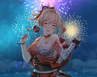 Yoimiya 11"x17" Print