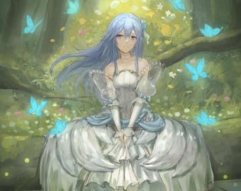 Bridal Lucina 11"x17" Print