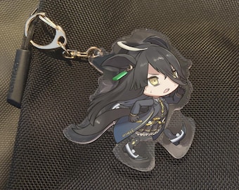 Manhatten Cafe Umamusume Spinning Acrylic Keychain