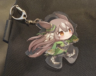 Satono Diamond Umamusume Spinning Acrylic Keychain