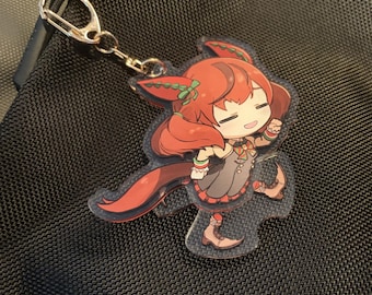 Nice Nature Umamusume Spinning Acrylic Keychain