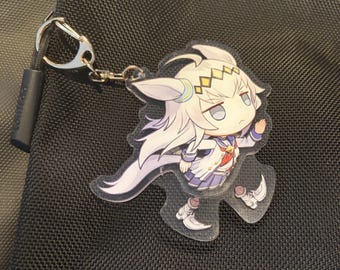 Oguri Cap Umamusume Spinning Acrylic Keychain