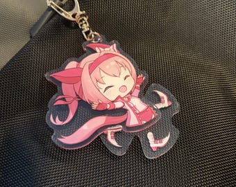 Haru Urara Umamusume Spinning Acrylic Keychain