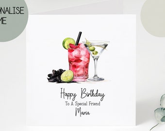 Birthday Card For her  | Friend Card | Special Daughter | Birthday Card For Her | Sister Card | Birthday Card For Girl
