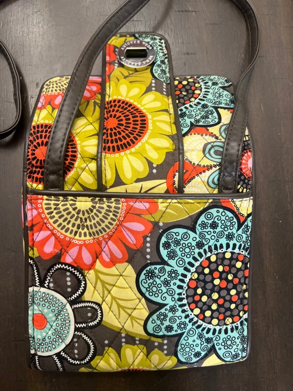 Vera Bradley Buttercup Julia Turn Lock Crossbody Purs… Gem