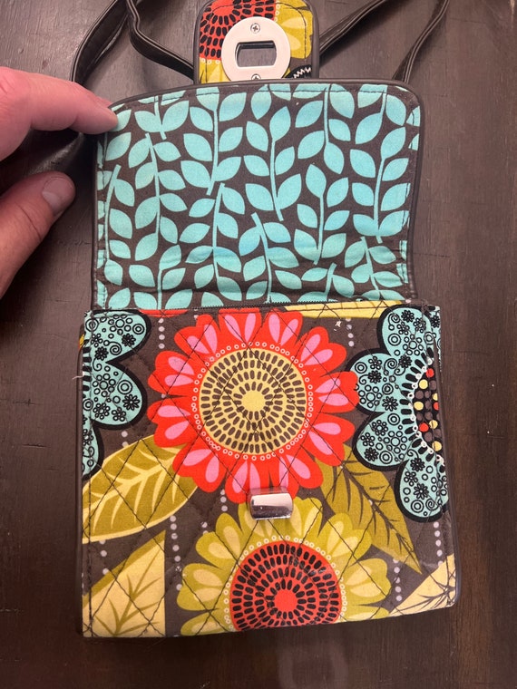 Vera Bradley Buttercup Julia Turn Lock Crossbody Purs… Gem