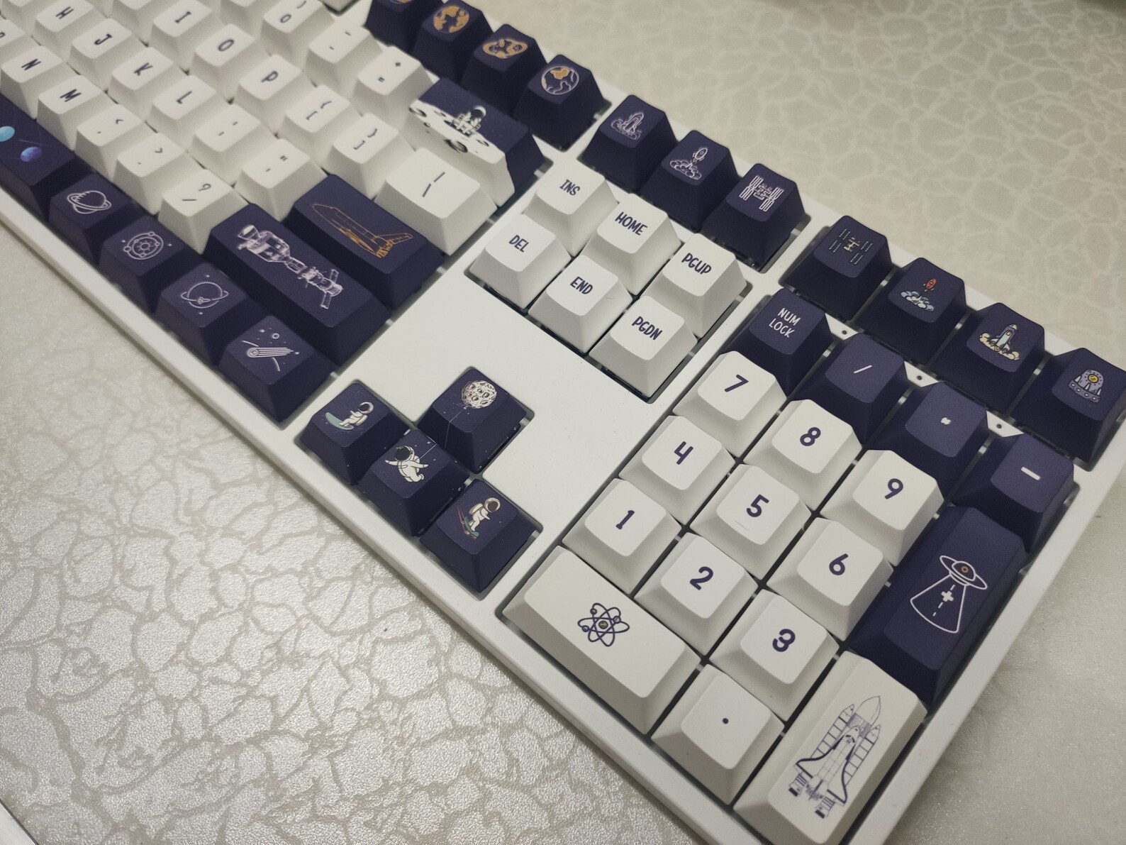 138 Keys Interstellar Exploration Keycap Keycap Set Etsy