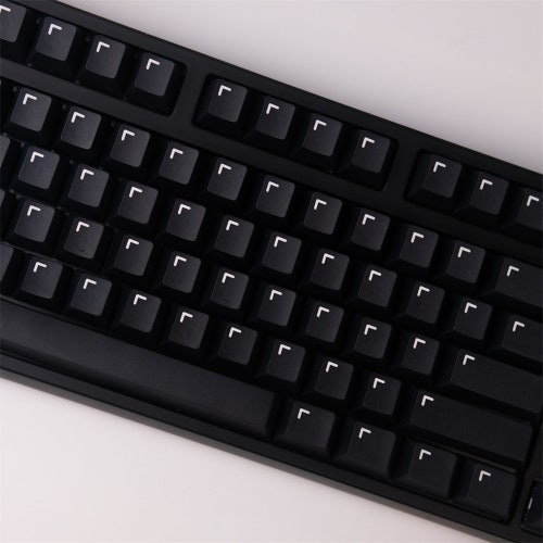 127 Keys Minimalist Style Keycaps Set, Pixel with No letters Keycap Set