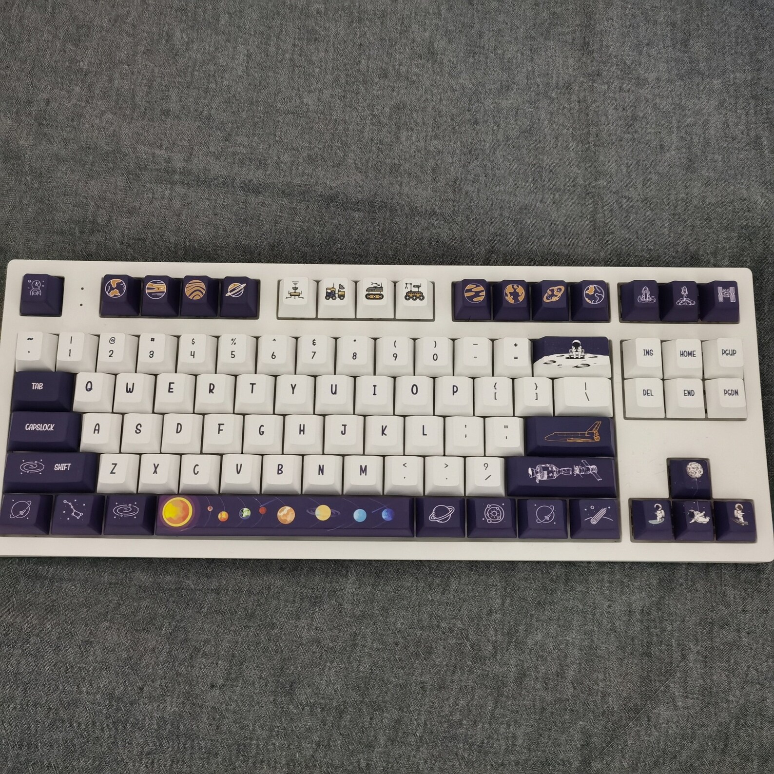 138 Keys Interstellar Exploration Keycap Keycap Set Etsy