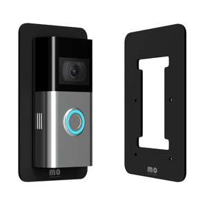 Ring Video Doorbell 1/2/3/4 2nd Gen & 3 Plus Modelle Wandteller Schlank, stark und elegant Mattes Finish Heavy Duty Bild 1