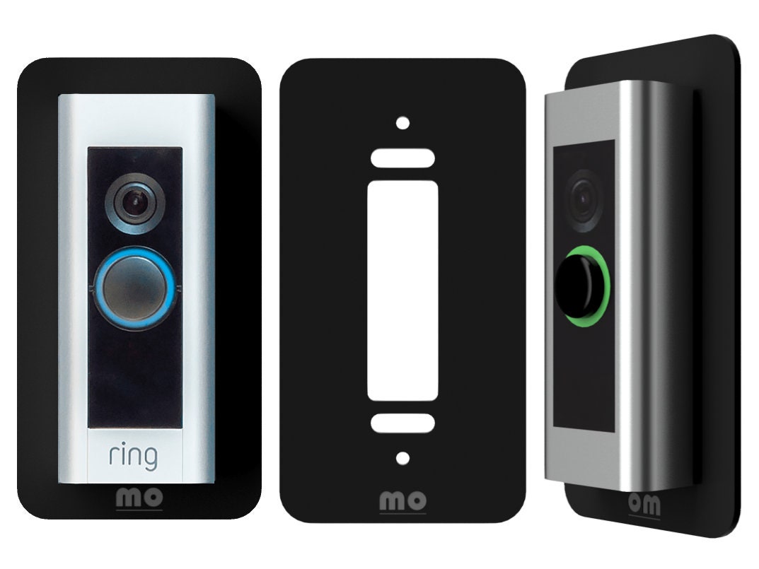 Ring Pro & Pro 2 Video Doorbell Wall Plate Slim, Strong and Elegant